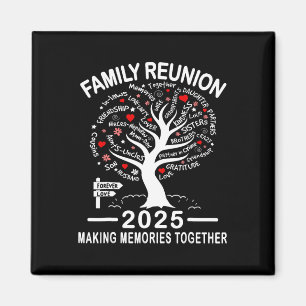 Family Reunion 2025 Shirt Family Matching Reunion  Magnet
