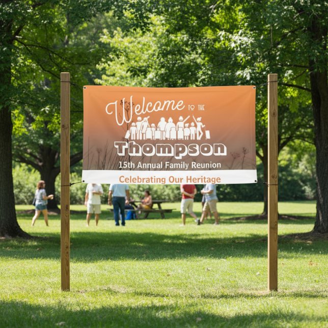 Family Reunion Banner (Coastal Sunset ) (Family Reunion Banner (Coastal Sunset ))