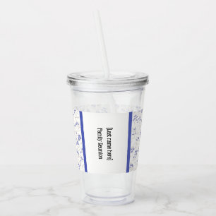 Family Reunion, Boho Chic Bluebonnets, Acrylic Tumbler