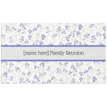 Family Reunion, Boho Chic Bluebonnets, Tablecloth