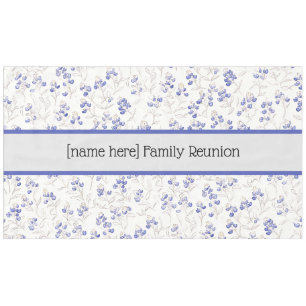 Family Reunion, Boho Chic Bluebonnets, Tablecloth