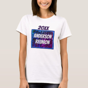 Family Reunion Bright Neon Gathering Keepsake T-Shirt