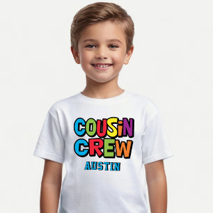 Family Reunion Colourful Cousin Crew  Tri-Blend Shirt