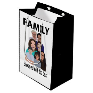 Family Reunion Cool Family Reunion  Medium Gift Bag