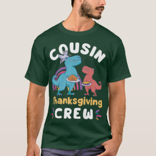 Family Reunion Cousins Dinosaur Boy Girl Crew Than T-Shirt