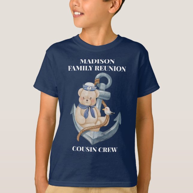 FAMILY REUNION CRUISING COUSIN CREW T-Shirt (Front)