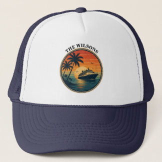 Family Reunion Custom Cruise Foam Trucker Hat