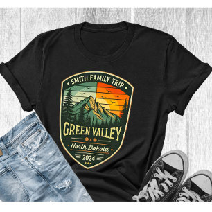 Family Reunion Custom Fall Retreat Mountain T-Shirt