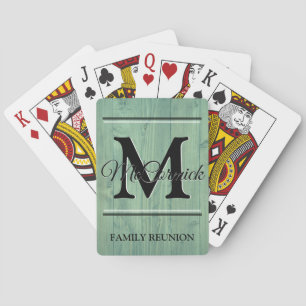 Family Reunion Custom Personalised Playing Cards