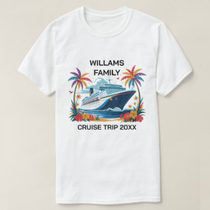 Family Reunion Custom Trip Cruise Family T-Shirt