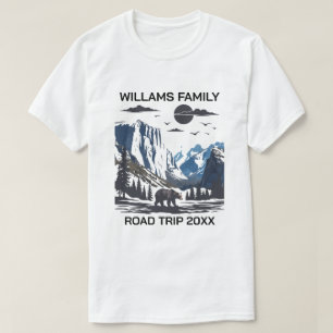 Family Reunion Custom Trip National Park T-Shirt