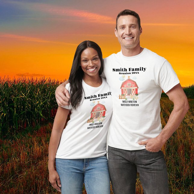 Family Reunion Custom Women's Mens Family Farm T-S T-Shirt (Creator Uploaded)