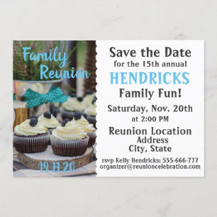 Family Reunion design Invitation