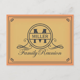 Family Reunion Design Postcard