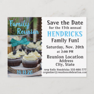 Family Reunion design Postcard