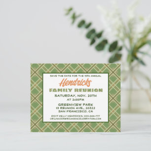 Family Reunion design Postcard