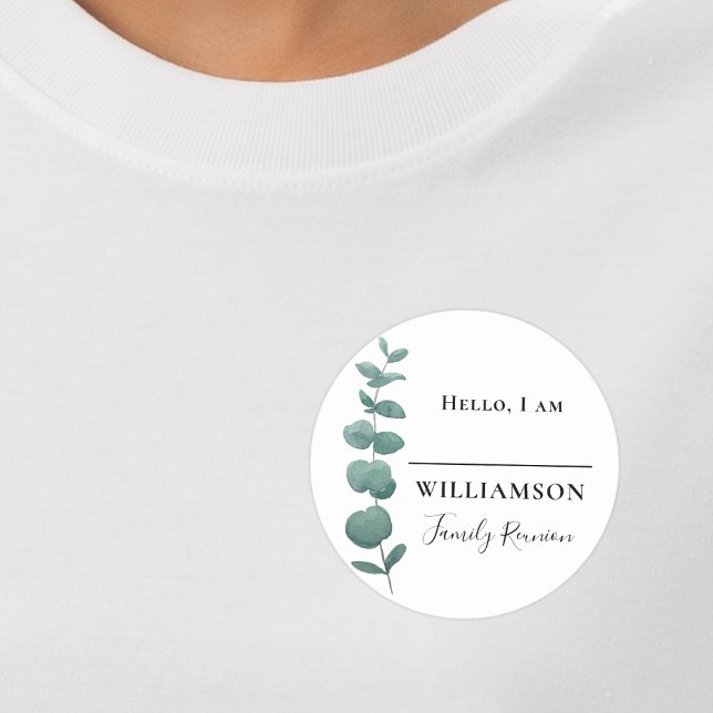 Family Reunion Eucalyptus Name Tag (Creator Uploaded)