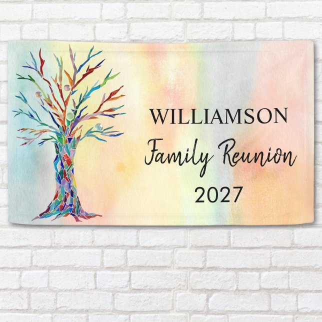 Family Reunion Family Tree Banner (Creator Uploaded)