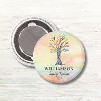Family Reunion Family Tree  Magnet