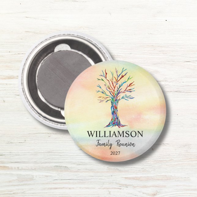 Family Reunion Family Tree  Magnet (Creator Uploaded)