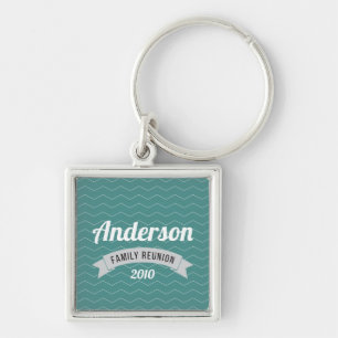 Family reunion gathering love custom personalise key ring