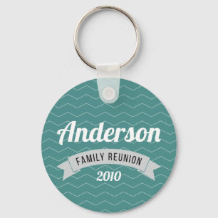 Family reunion gathering love custom personalise key ring