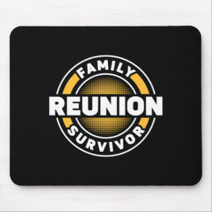 Family reunion gathering meeting families mouse mat