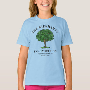 Family Reunion Genealogy Tree Cousins Custom T-Shirt