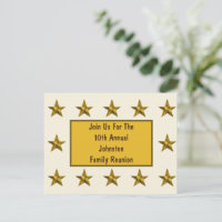 Family Reunion Gold Star Annual Group Event