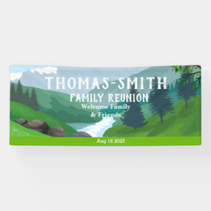 Family Reunion Green Brook Scene Banner