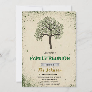 Family Reunion Invitation