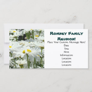 Family Reunion Invitation Cards Photo Cards Party