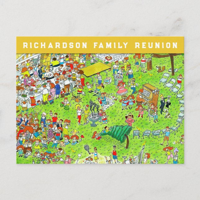 Family Reunion Invitations (Front)