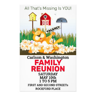Family Reunion Invite Flyer