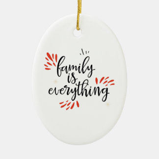 family reunion is everything ceramic tree decoration