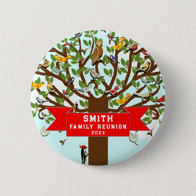 Family Reunion Keepsake 6 Cm Round Badge (Front)