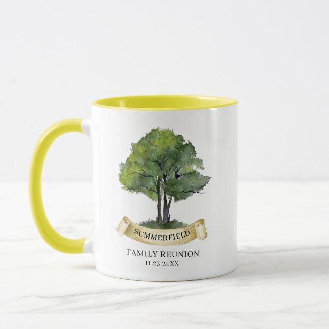 Family Reunion Keepsake Custom Mug (Left)
