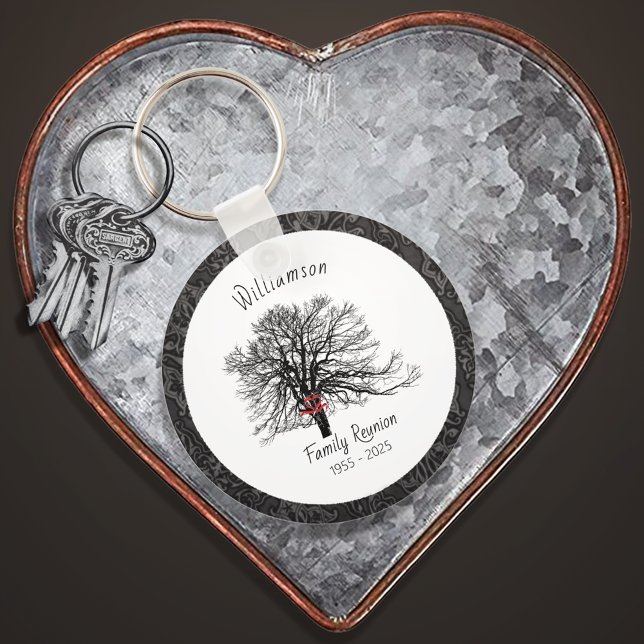 Family Reunion Keepsake Tree Key Ring (Creator Uploaded)