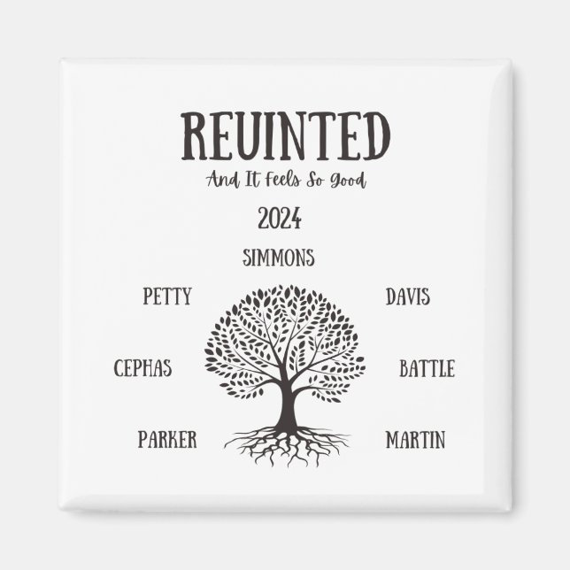 Family Reunion Magnets (Front)