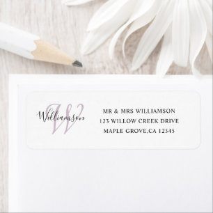 Family Reunion Monogram Simple