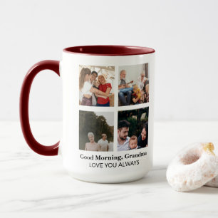 Family Reunion Multi-Photo Collage Personalised Mug