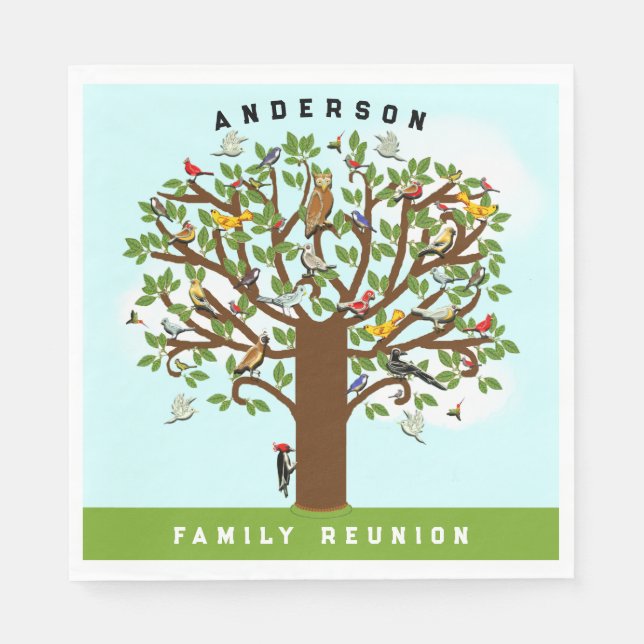Family Reunion Napkins (Front)