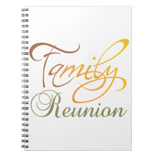 Family Reunion Notebook