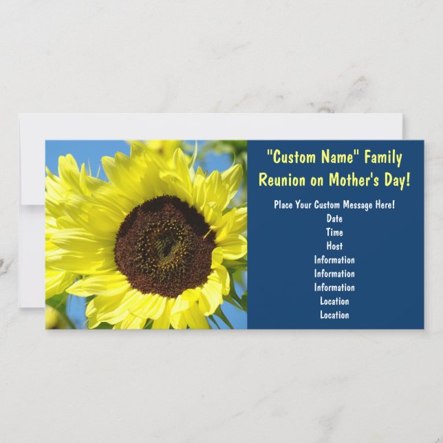 Family Reunion on Mother's Day! Event Invitations (Front)