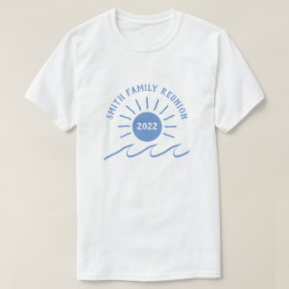 Family Reunion - Outdoors - Sun at Beach or Lake - T-Shirt
