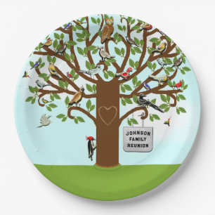 Family Reunion Paper Plate