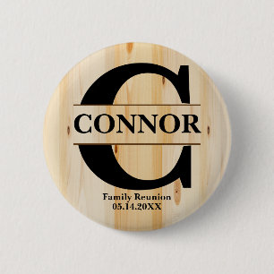 Family Reunion    Personalised 6 Cm Round Badge