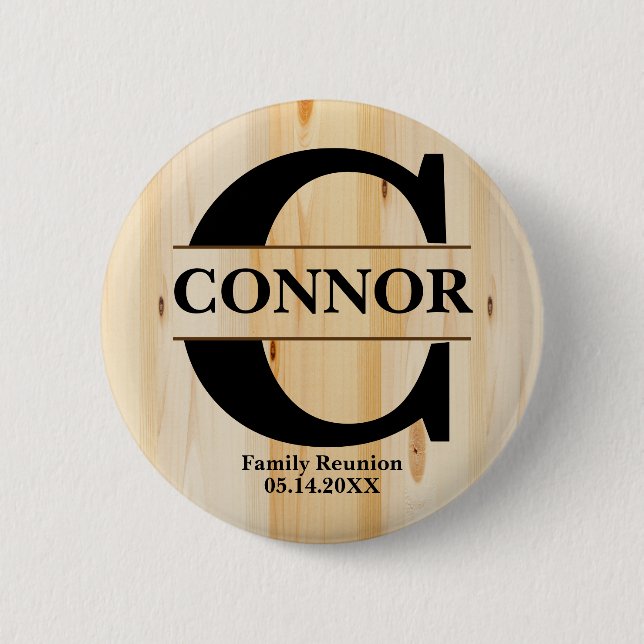 Family Reunion  | Personalised 6 Cm Round Badge (Front)
