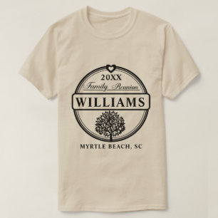 Family Reunion, Personalised Family Reunion  T-Shirt