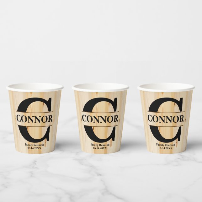 Family Reunion  | Personalised Paper Cups (Multi)